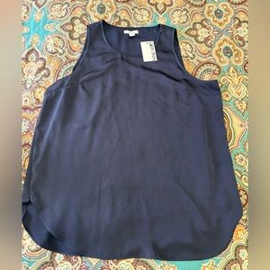 Brand new Nine West Women's Navy Sleeveless Blouse